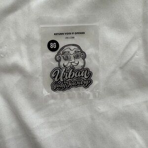 Opalite glass plugs | 8 gauge stretched ears earrings body jewelry